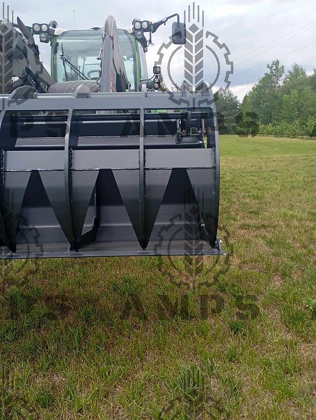 AMPS Łycho-Krokodyl II-Siłownikowy Zęby Palone/ ATLAS, VOLVO, MERLO, WEIDEMANN