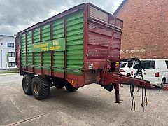 Strautmann Mega Trailer 2DO, BJ 2001, stark rostig, eine Umlenkrolle vom Kratzboden fehlt