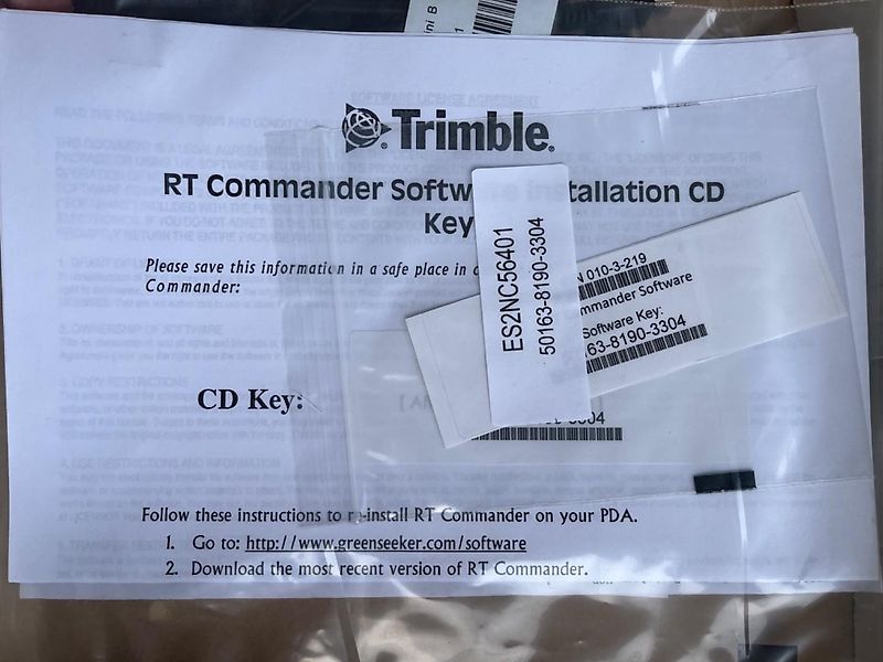 Trimble Nomad 800 LC BT`802/GPS/Camera, Gelb, Akku ist etwas altersschwach