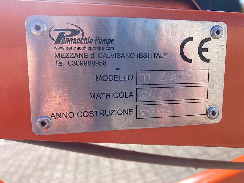 Pennacchio Bemalingspomp TP 25015 + haspel met slang