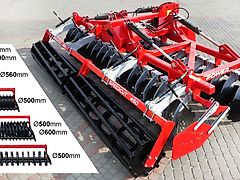 Zabiel Brona talerzowa BTH-40 4m,/Scheibenegge hydraulisch klappbar 4 m