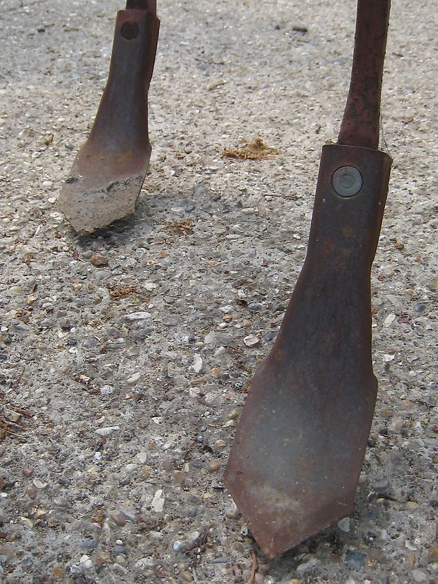 Ransomes 9 tine rigid leg cultivator