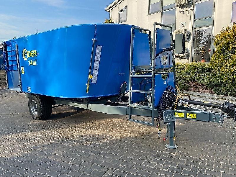 Zamet Futtermischwagen / Feed mixer / Melangeuse / Carro miscelatore / Distribuidor de pienso / Кормораздатчик / Wóz paszowy 14 m3