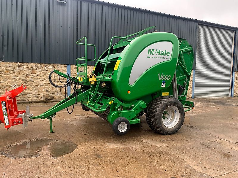 McHale V660 Round Baler For Sale