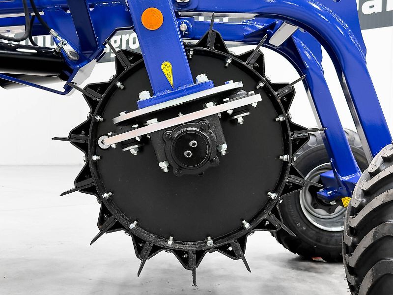 DALBO MaxiCut 600 61 cm roller, 90 knives, 5,8 m wide, hydraulic folding frame, Made in Denmark