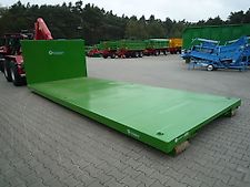 EURO-Jabelmann Container STE 5750/Plattform, Abrollcontainer, Hakenliftcontainer, 5,75 m Plattform, NEU