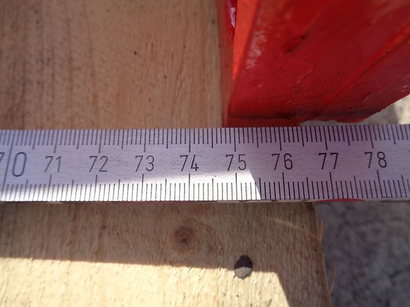 Howard Hubbock Maschio Hubgerüst Howard Hydrolift Howard Hitch Hubgerüst passend für Howard Kongskilde Becker mit 2 Hubzylindern für Kreiselegge Fräse Rüttelegge Grubber Kreiselgrubber Extrem Stabil für Aushub zur Schlepperentlastung