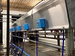Lemmer Fullwood Melkstand, Melkanlage Lemmer Fullwood Doppel 6 er