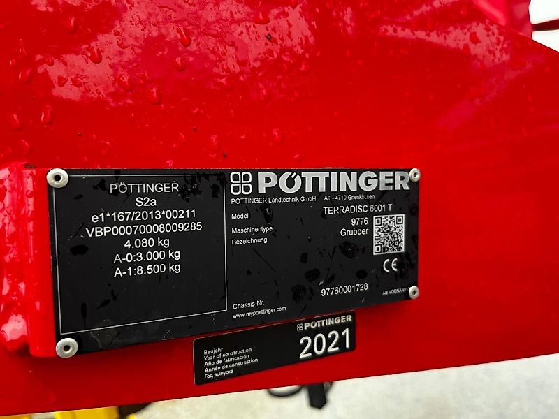 Pöttinger Terradisc 6001 T