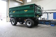 Hilken ZMK5000 Zweiachs-Muldenkipper, Reifen 560/60R22,5
