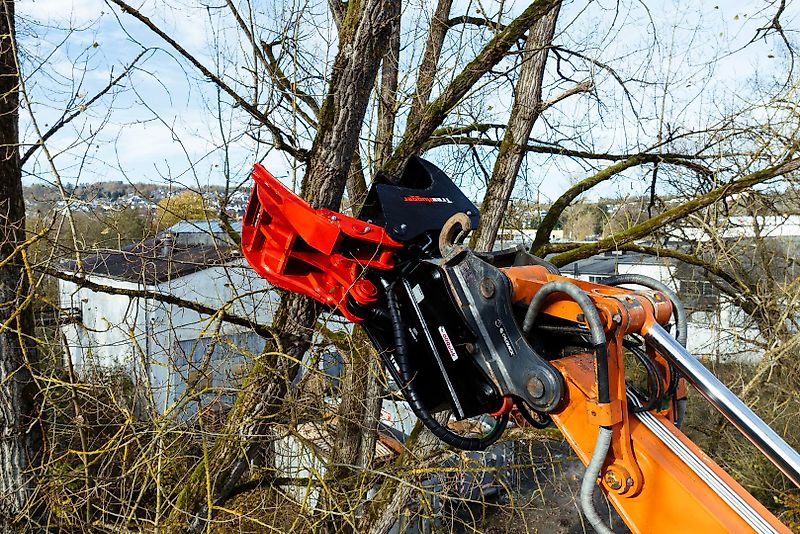 TREE HUGGER TH 4000 S Fällgreifer /Baumschere /Fällkopf für Bagger-***Aktionsangebot***