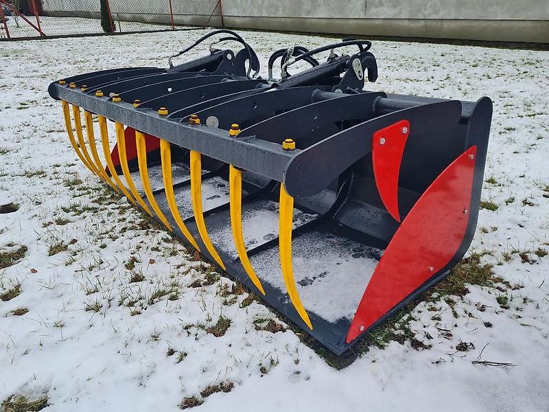 InterAgri Greifschaufel / Krokodilschaufel / Mistschaufel - 120cm bis 240cm