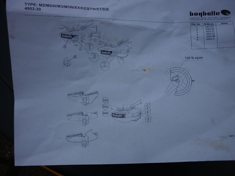 Bogballe Abdrehschirn