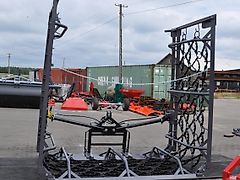 Metal-Technik Wiesenegge / Heavy meadow harrow / Herse de prairie lourde / Strigliatrice pesante / Тяжёлая волокуша / Włóka łąkowa ciężka 8m