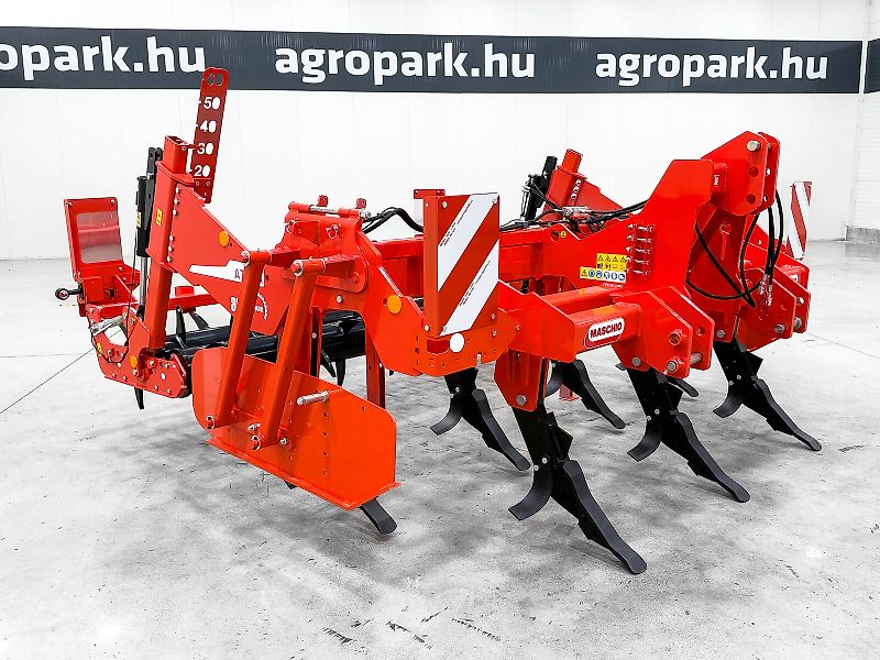 Gaspardo Attila 300/7 3 m subsoiler, 50 cm working depth, 7 loosening blades, hydraulic double tine cultivator