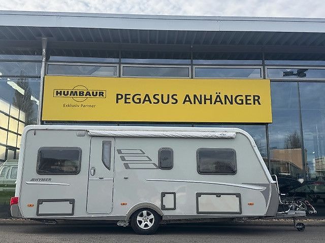 HYMER / ERIBA / HYMERCAR NOVA 532 Wohnwagen Doppelbett Markise Mover TOP