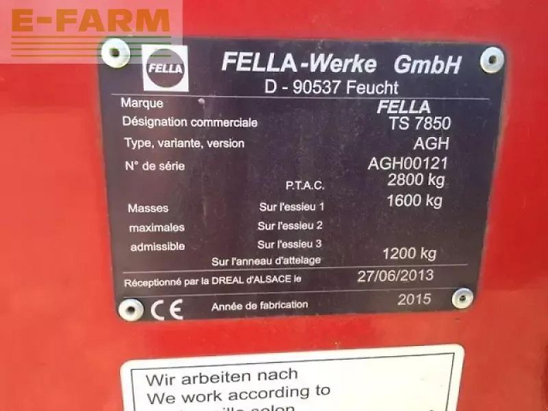 Fella ts 7850