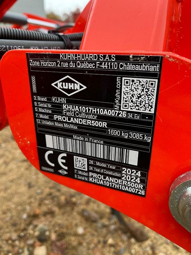 Kuhn Prolander 500 R
