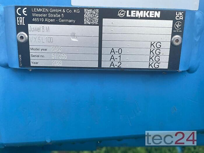 Lemken JUWEL 8 M X 5 L 100