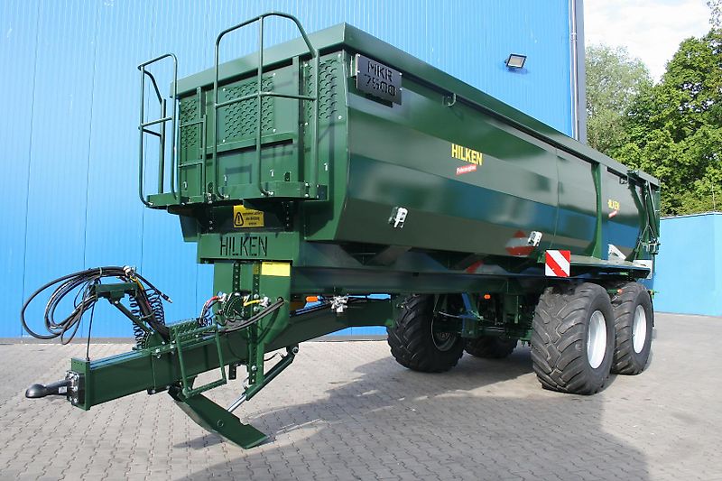 Hilken MKR7500 Tandem-Muldenkipper, Hardox-Boden,Premium-Ausführung, Häckselaufsätze 800mm