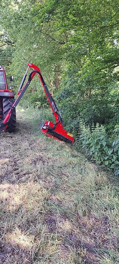 Omarv Böschungsmulcher Auslegemulcher Mulcher Schlegelmulcher