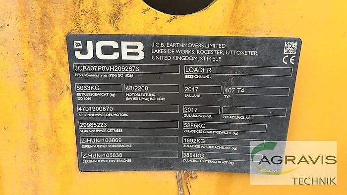 JCB 407 T4