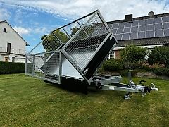 Saris Dreiseitenkipper Heavy Duty 356x184x35 cm 3500kg Laubgitter