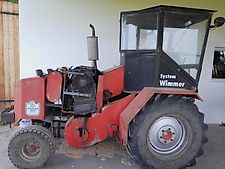 Trägerfahrzeug für Staplergerüst oder Silokamm