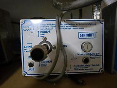 Schmidt Schneepflug Steuerung Bordcomputer Bedienung Bedienteil Bedienpult Controller Winterdienst Schneeschieber